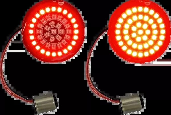 Custom Dynamics LED Rear Turn Signal Insert - Red - 1157