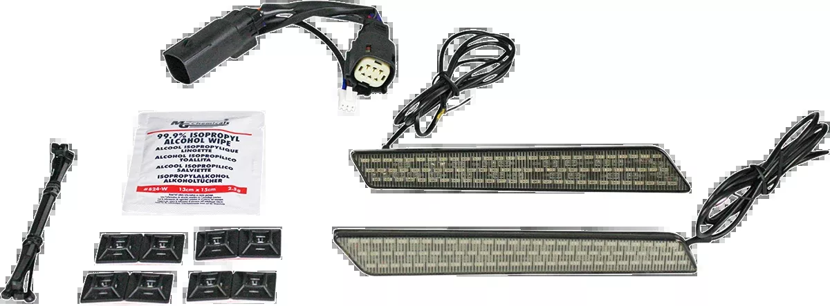 Custom Dynamics LED Saddlebag Latch Turn Signal Lights 2014-2023 Harley Touring