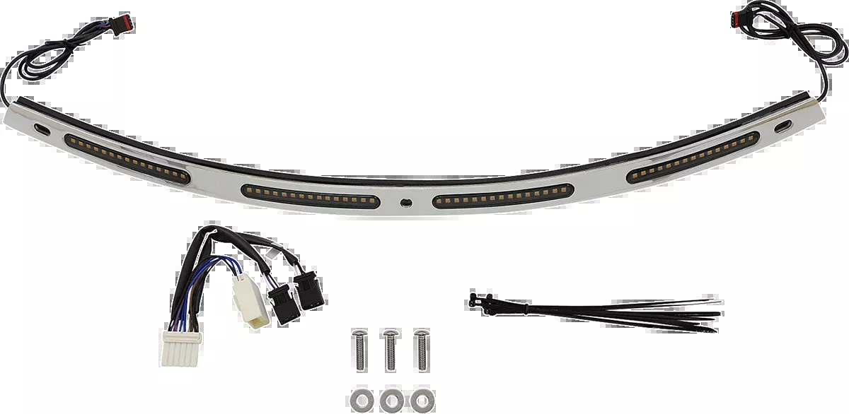 Custom Dynamics LED Turn Signal Fairing Windshield Trim 1996-2005 Harley Touring