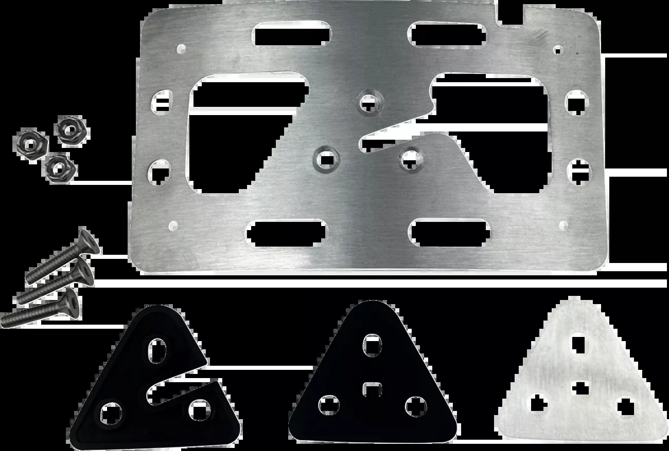 Custom Dynamics License Plate Mount – Low-Profile – CD-LWPM-KIT