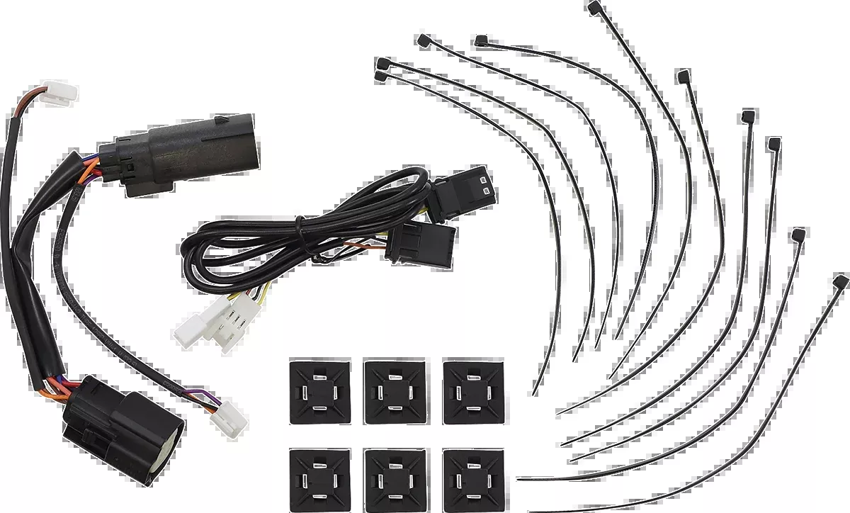 Custom Dynamics Lower Saddlebag Side Marker LED Lights 2014-2024 Harley Touring
