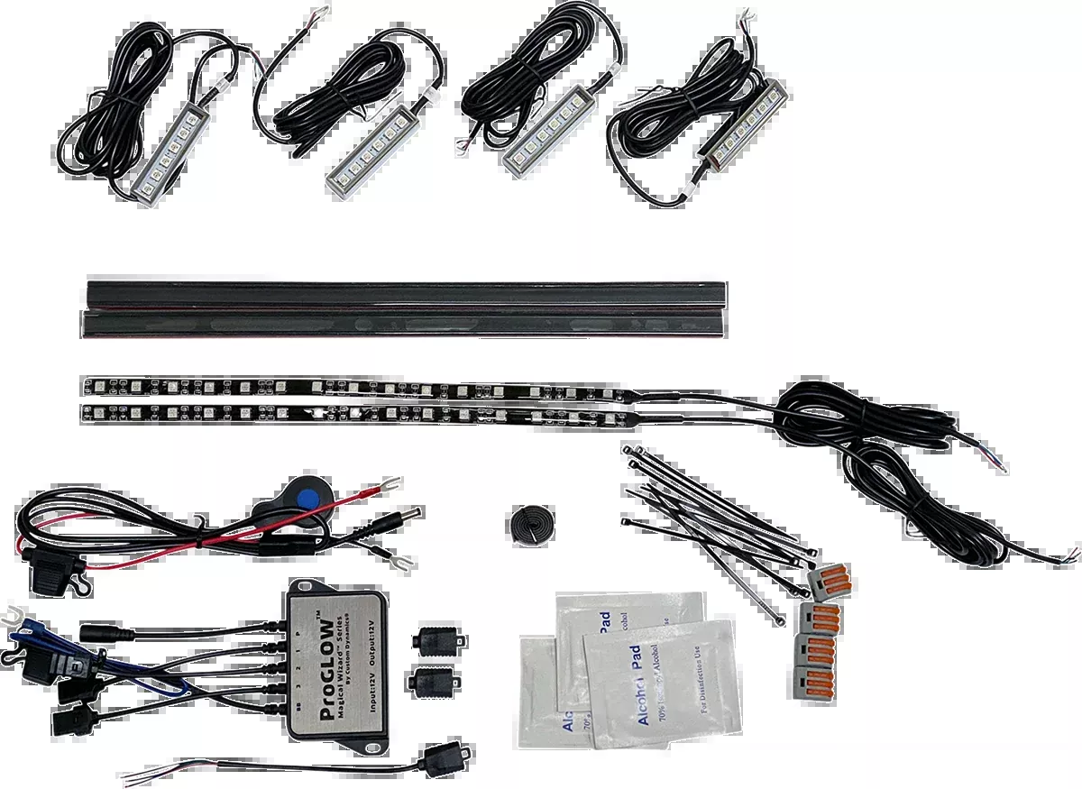 Custom Dynamics Magical Wizards Motorcycle Engine Light Kit for Harley Davidson