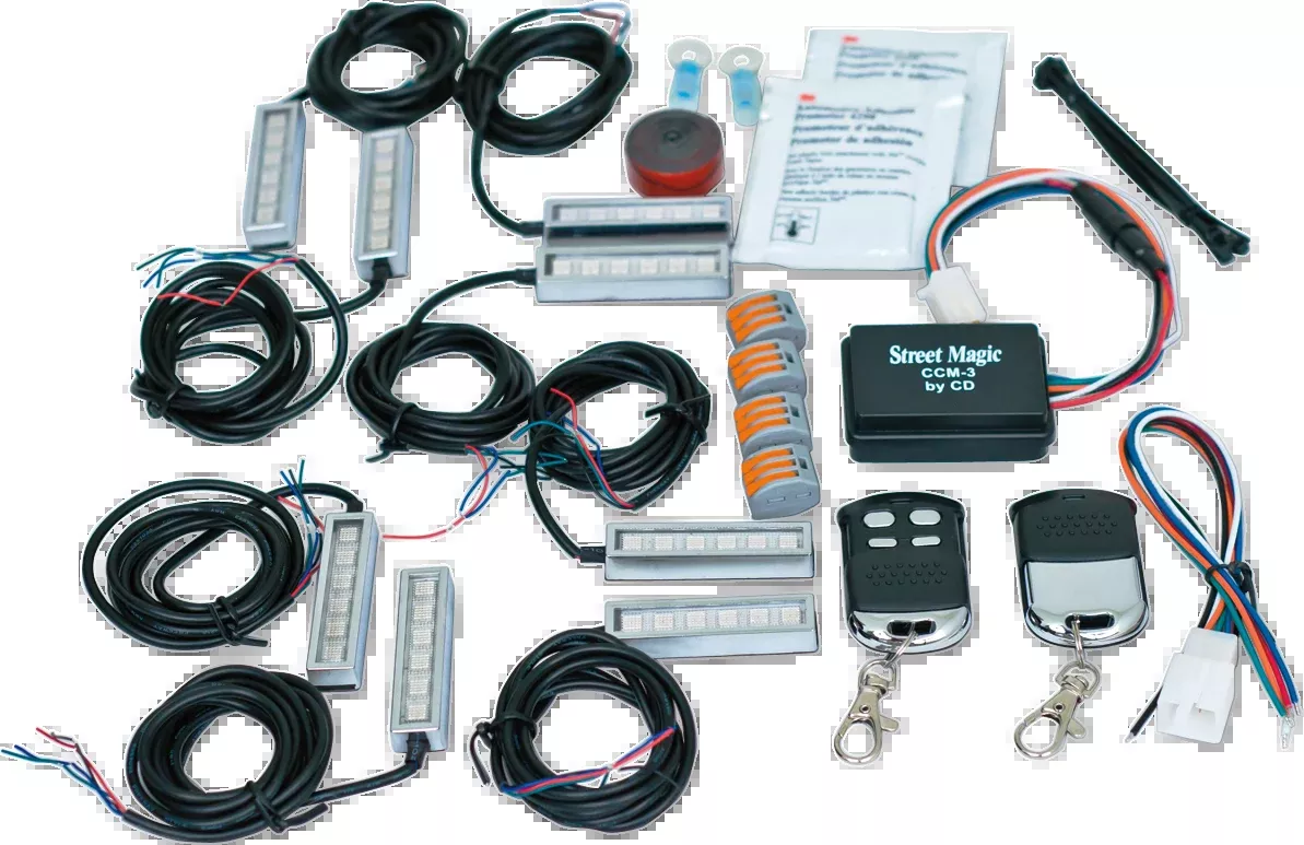 Custom Dynamics Magical Wizards Super Light Motorcycle LED Accent Lighting Kit
