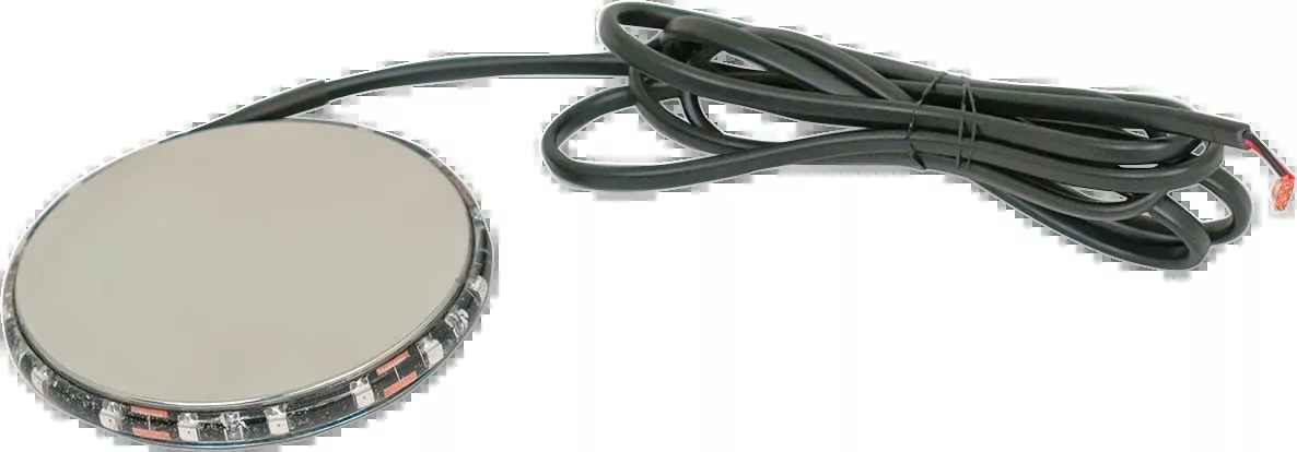 Custom Dynamics MagicFLEX2 Wheel Light - Chrome/Green - M215GREENC