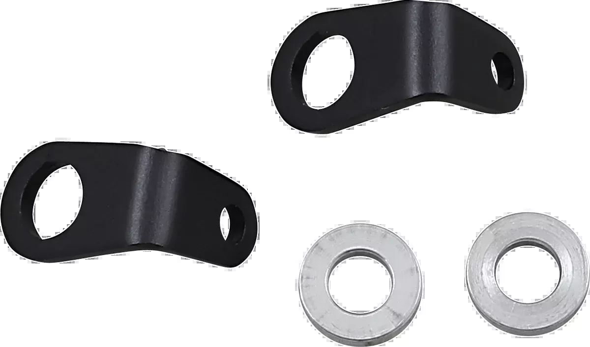 Custom Dynamics Micro Bullet Turn Signal L Mounting Brackets for Harley Davidson