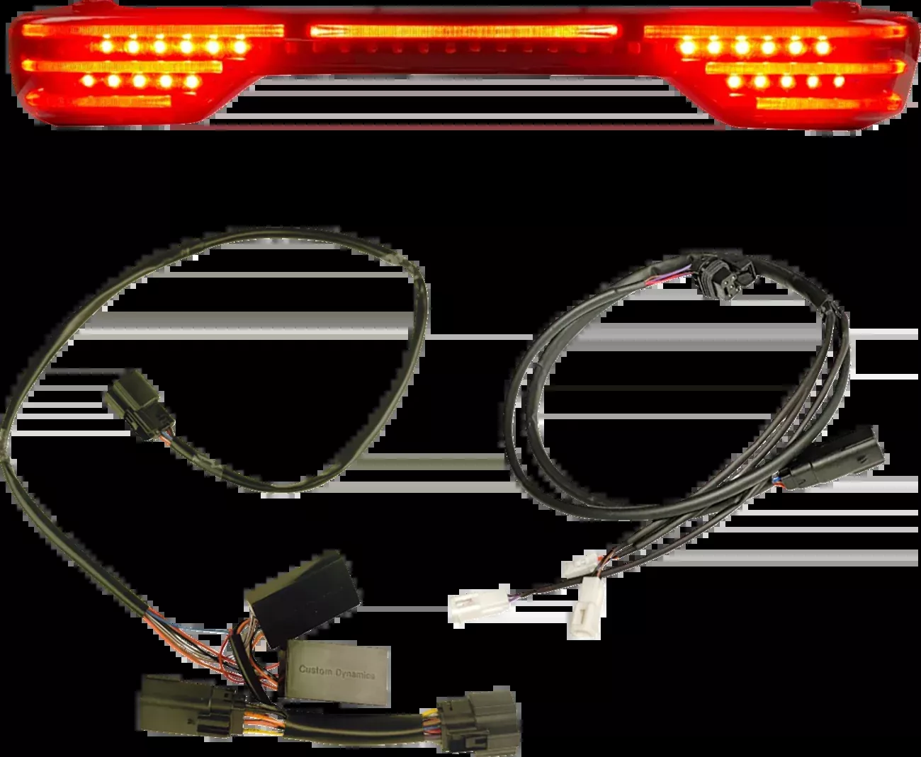 Custom Dynamics Pro Beam Light Kit - Tour Pak - Smoked Lens - CD-TP-KIT-25-S