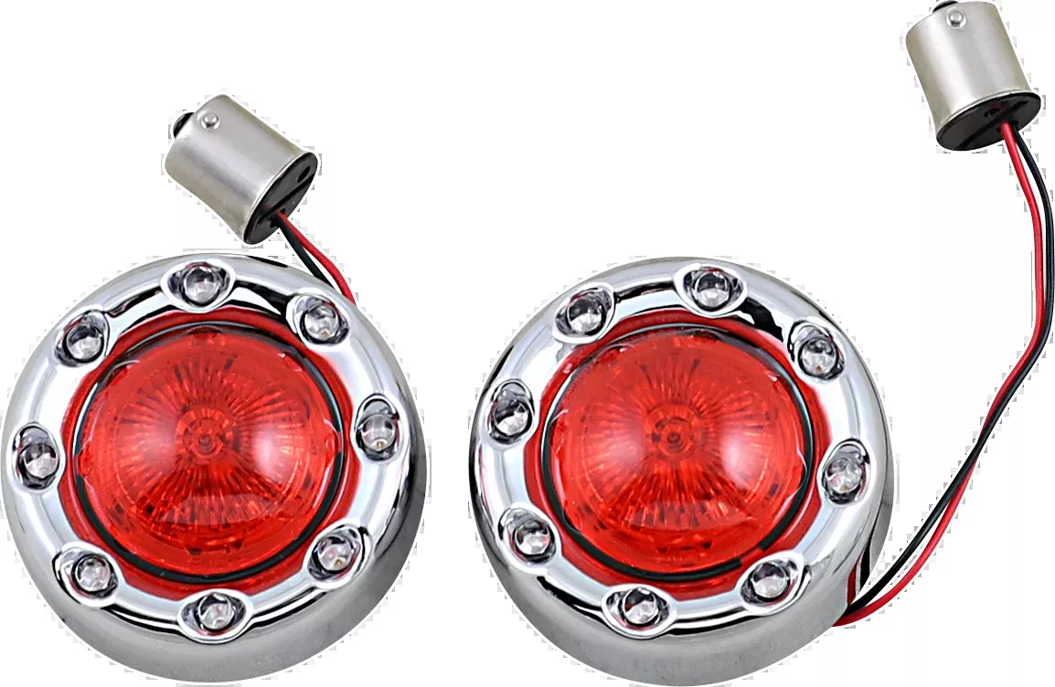 Custom Dynamics Probeam LED Bullet 1156 Rear Turn Signals 2000-2024 Harley