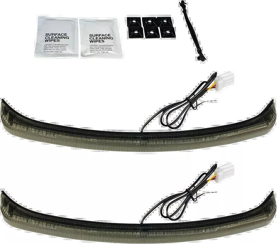 Custom Dynamics ProBEAM Low Profile LED Fender Lights 2010-2024 Harley FLHXXX
