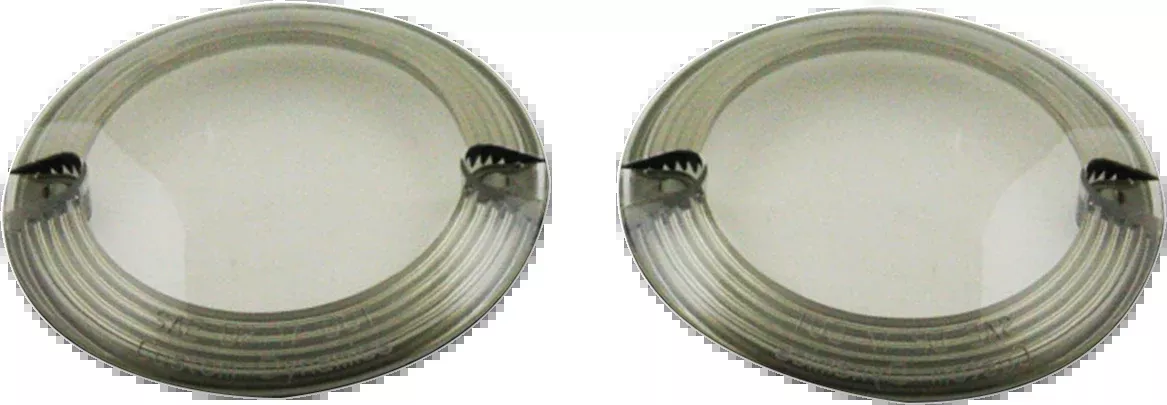 Custom Dynamics Probeam Pair Smoke Turn Signal Flat Lens for Harley Davivdson