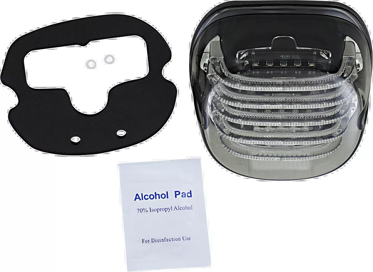 Custom Dynamics ProBeam Smoke Lens Led Bottom Tag Taillight 1988-2024 Harley