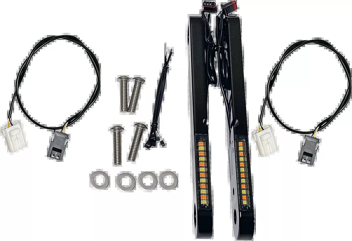Custom Dynamics ProBeam V2 Front LED Turn Signals 2006-2013 Harley Touring