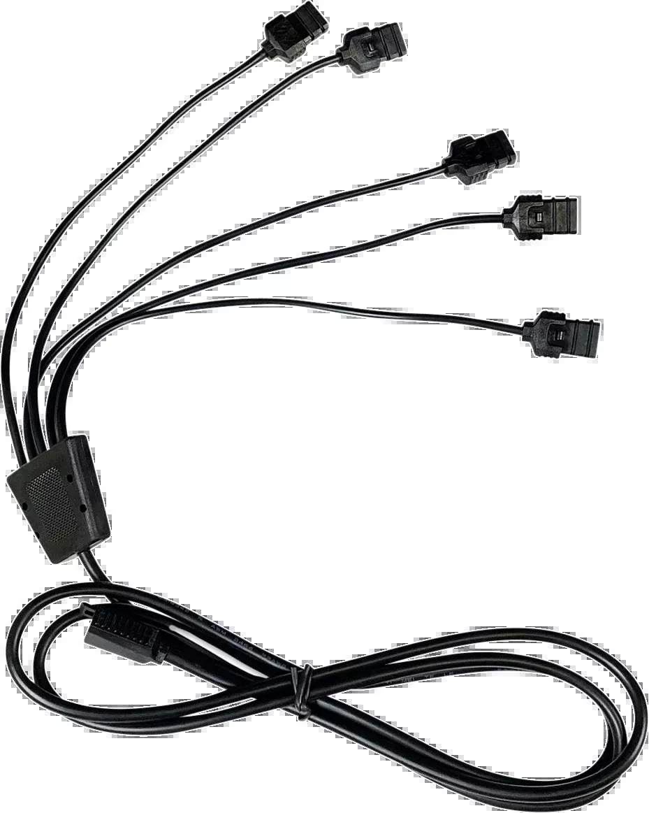 Custom Dynamics ProGLOW™ Wire Extension - 30" - 5-Way Splitter - PG-EXT-44