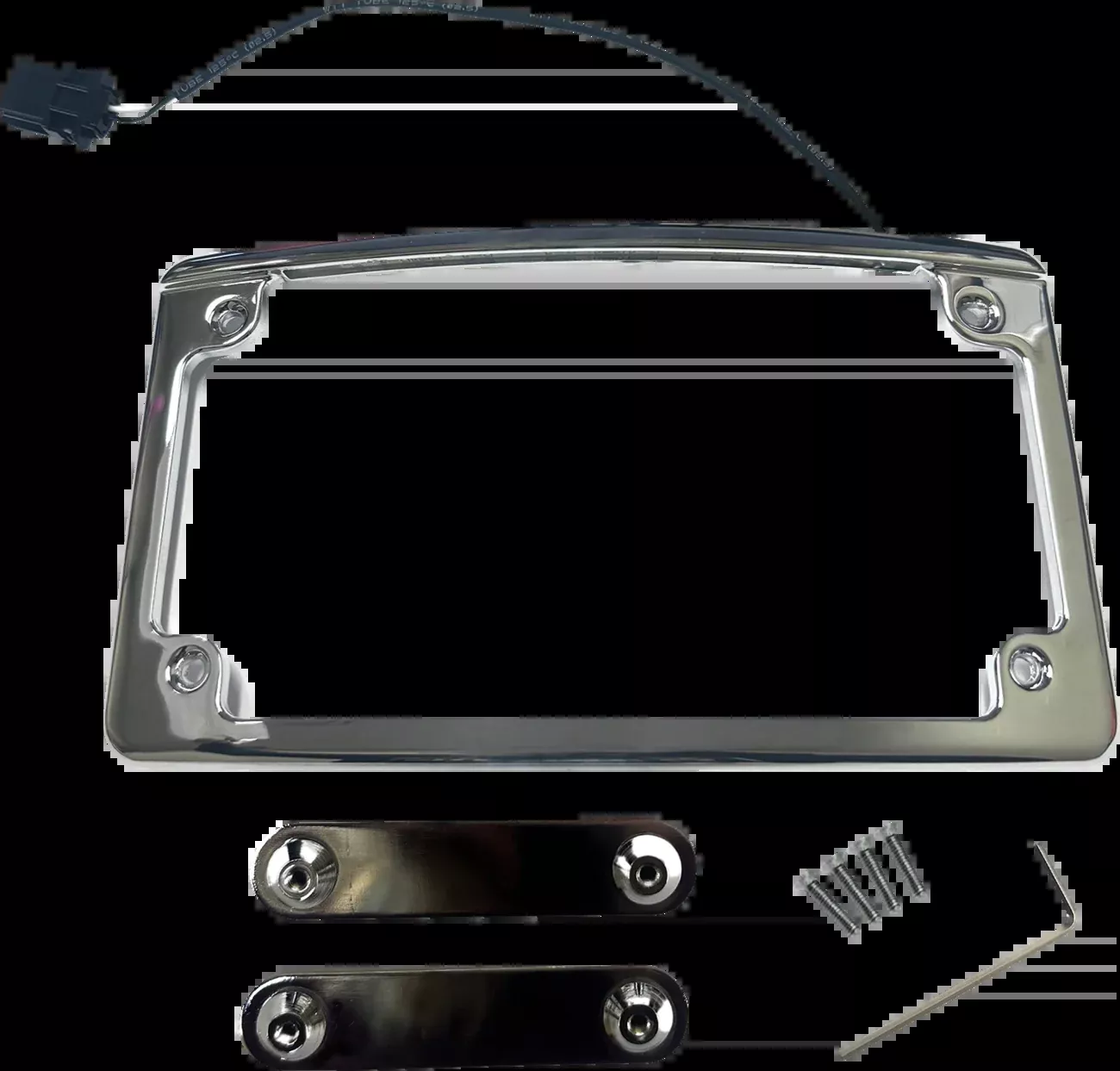 Custom Dynamics Radius LED License Plate Frame fits 2023-2026 Harley Touring