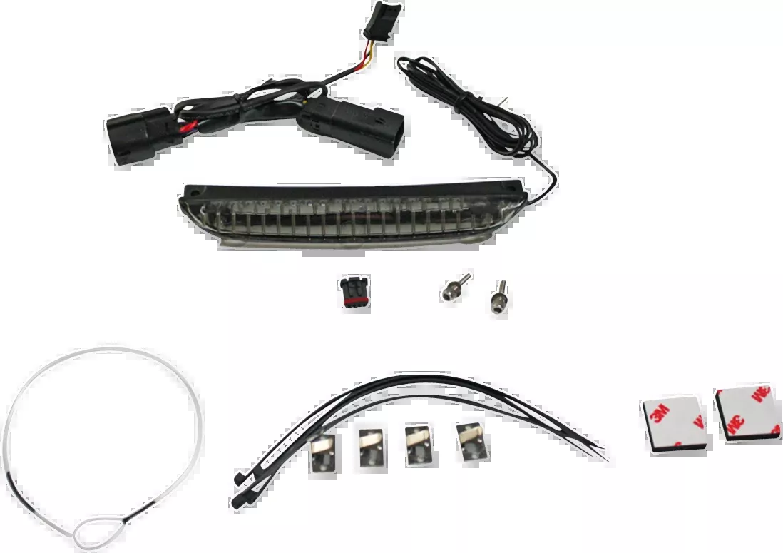 Custom Dynamics Rear LED Luggage Rack Light 2014-2024 Harley Touring FLHX FLHR