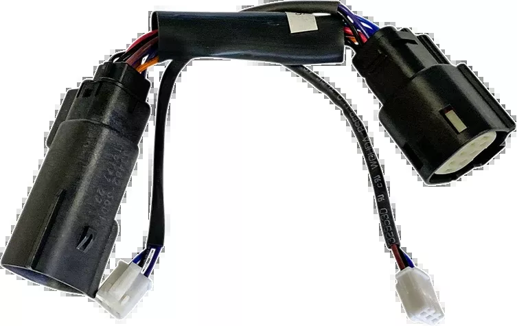 Custom Dynamics Red Plasma Rods Wiring Adapter fits 2014-2024 Harley Touring
