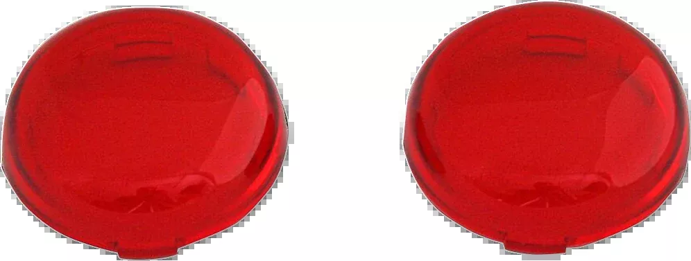 Custom Dynamics Red Probeam Bullet Turn Signal Lens 2000-2025 Harley Davidson
