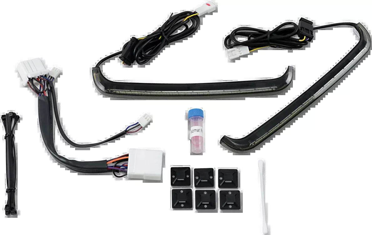 Custom Dynamics Saddlebag Lights – ’97-’13 – Smoke Lens – CD-LP-HD-S