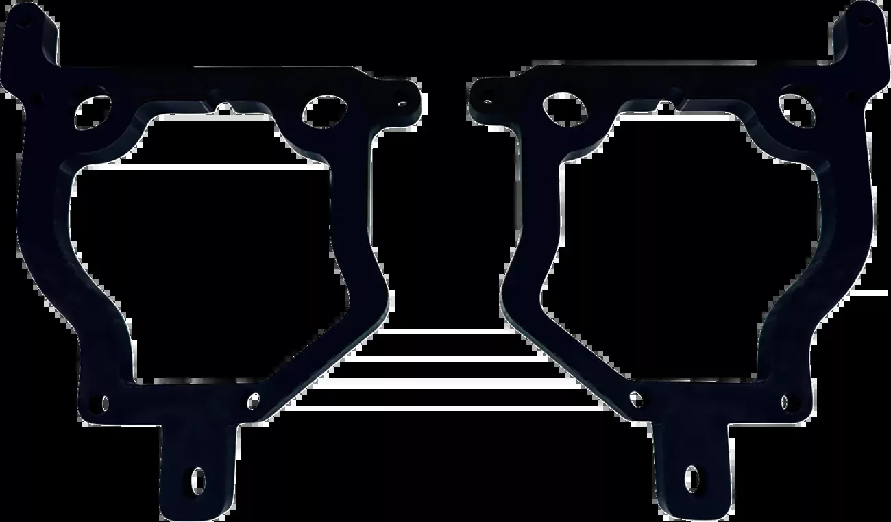 Custom Dynamics Shark Demon 2 Headlight Amp Spacer 2015-2024 Harley Road Glide
