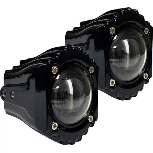 Custom Dynamics Shark Demon LED Fog Lights for 2025-2026 Harley Softail