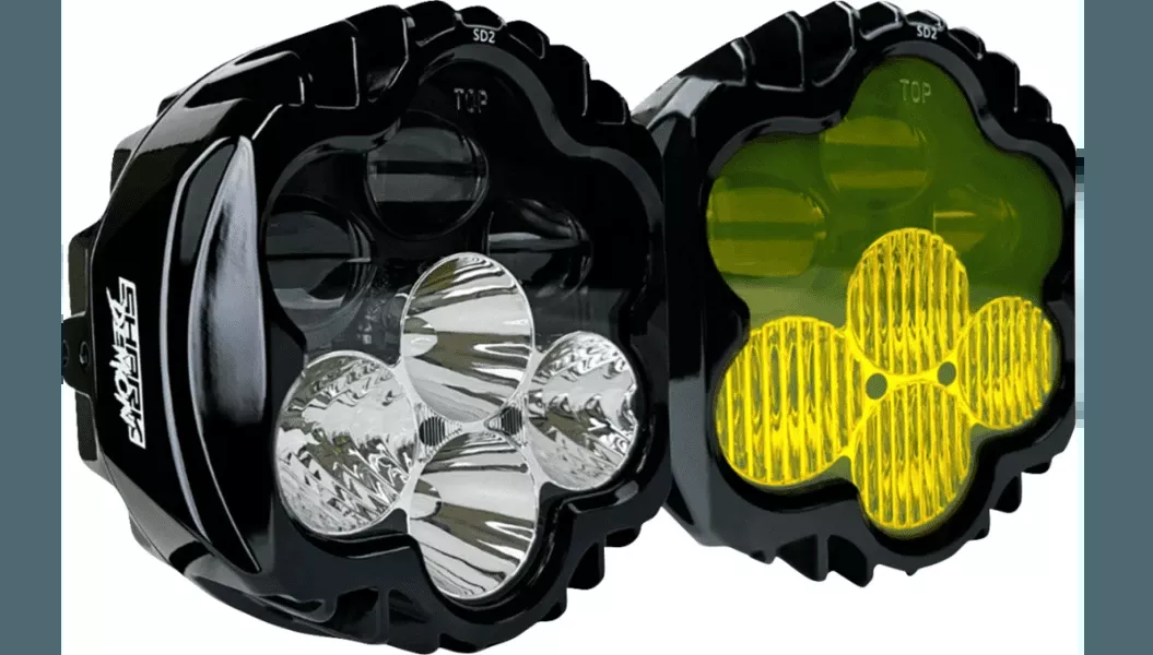 Custom Dynamics Shark Demon Performance LED Headlight for ’15-Up Harley Davidson Road Glide and RG3