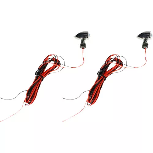 Custom Dynamics Single Color Micro Bullet LED Turn Signals for Harley