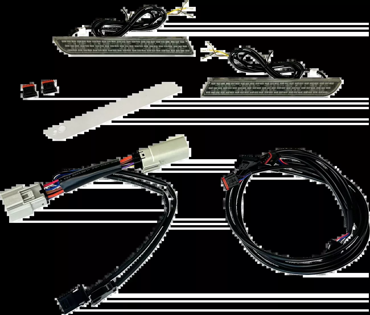 Custom Dynamics Smoke LED Fender Reflector Light for 2014-24 Harley Trike Models