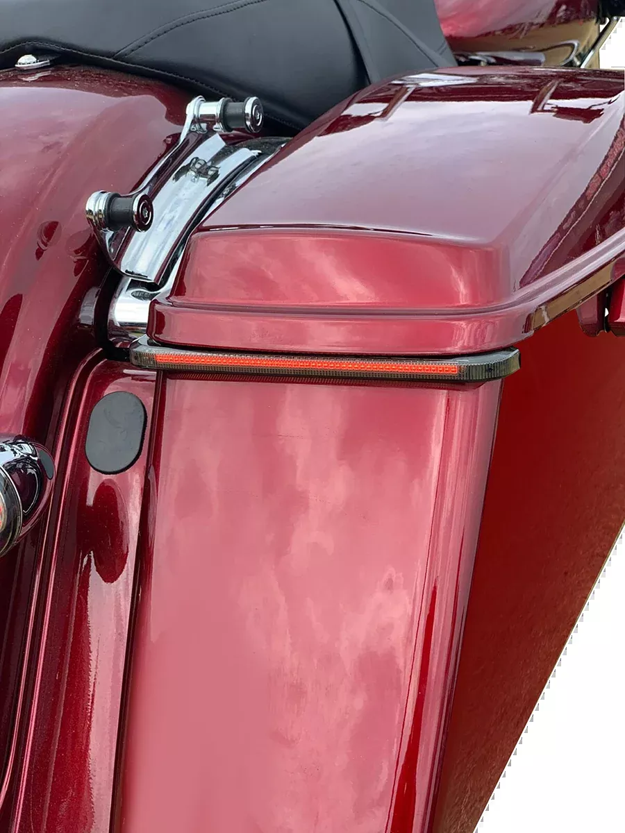 Custom Dynamics Smoke LED Saddlebag Light Kit for 2010-2013 Harley FLHX FLTRX