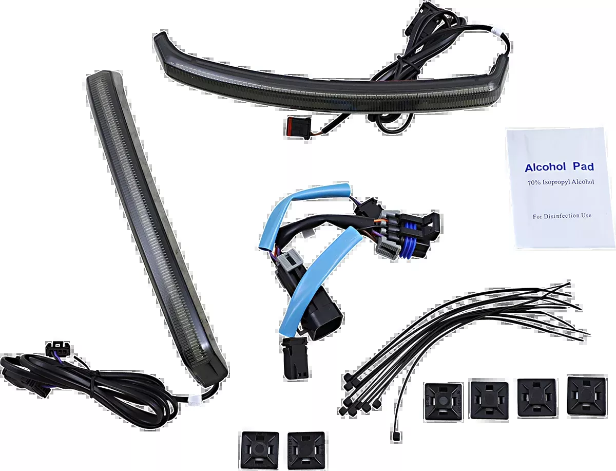 Custom Dynamics Smoke Lens LED Saddlebag Lights for 2020-2023 Indian Challenger