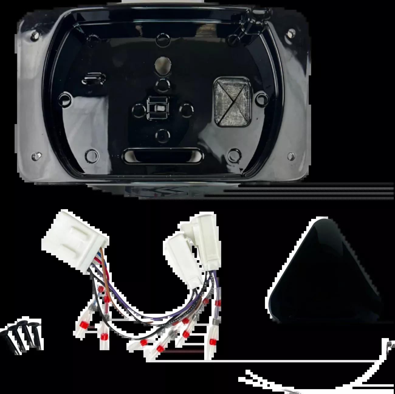 Custom Dynamics Taillight Eliminator License Plate Mount for 1999-2024 Harley