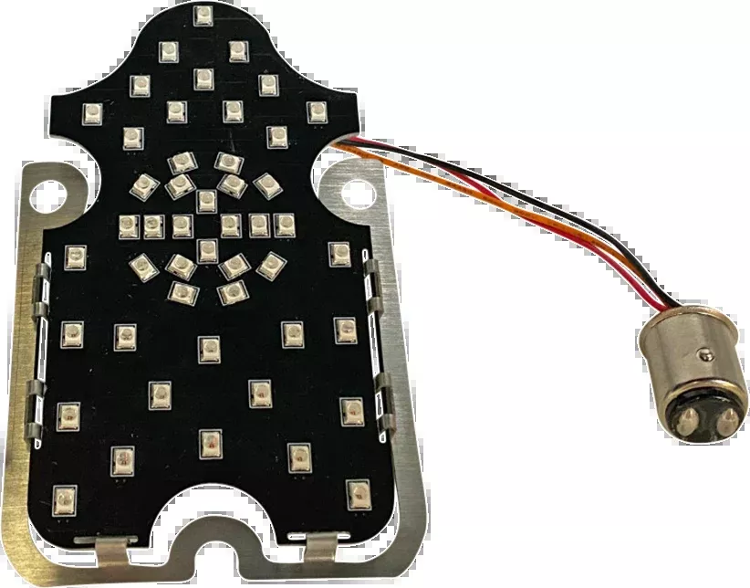 Custom Dynamics Tombstone Taillight Red LED Light Board fits fits 1997-08 Harley