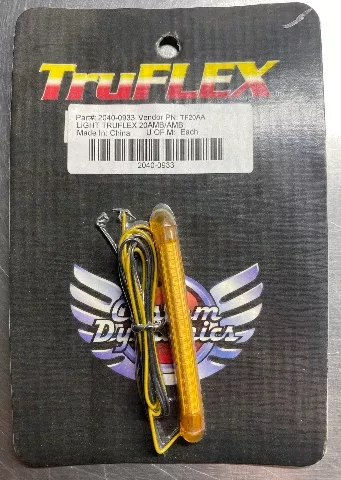 Custom Dynamics TruFLEX Universal 3.4" Amber LEDFlexible Strip Accent Light