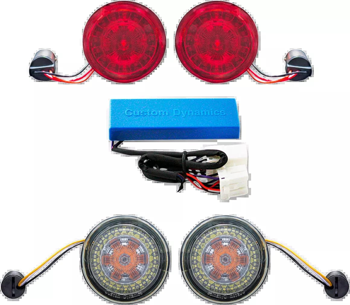 Custom Dynamics Turn Signal Conversion 2002-2013 Harley Softail Touring Models