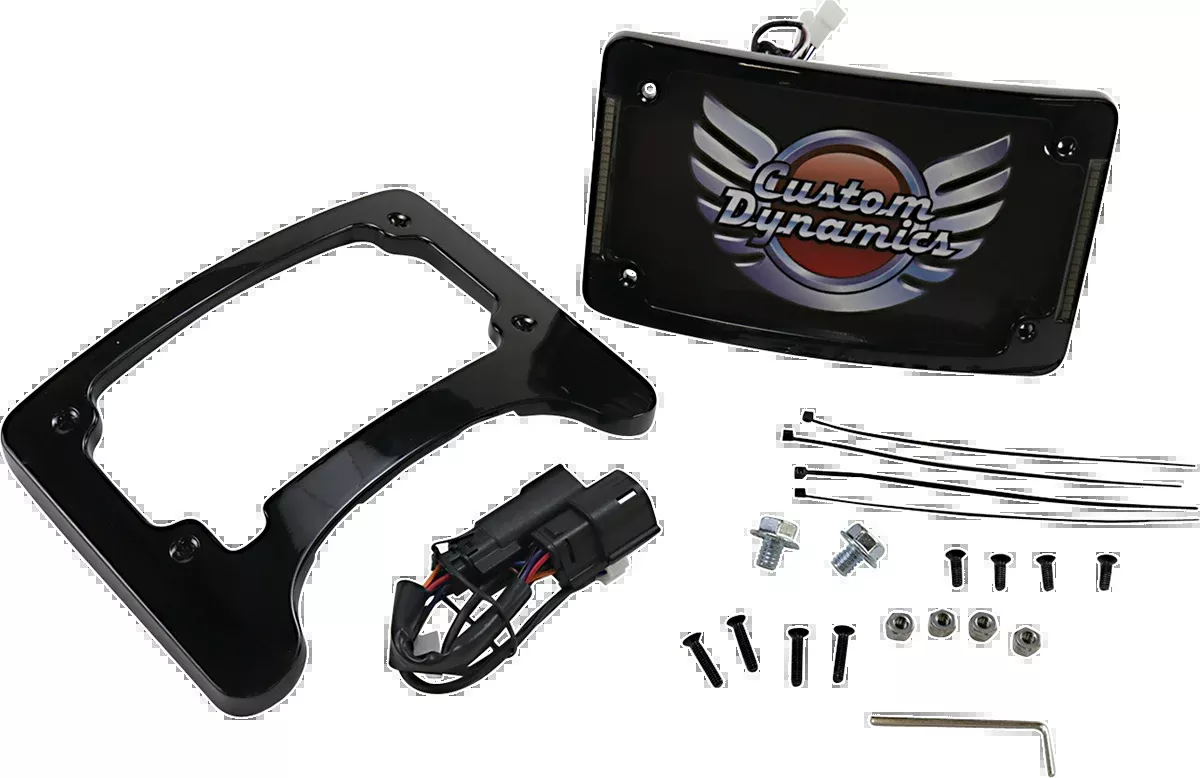 Custom Dynamics Turn Signal Eliminator & License Plate 2014-2024 Harley Touring