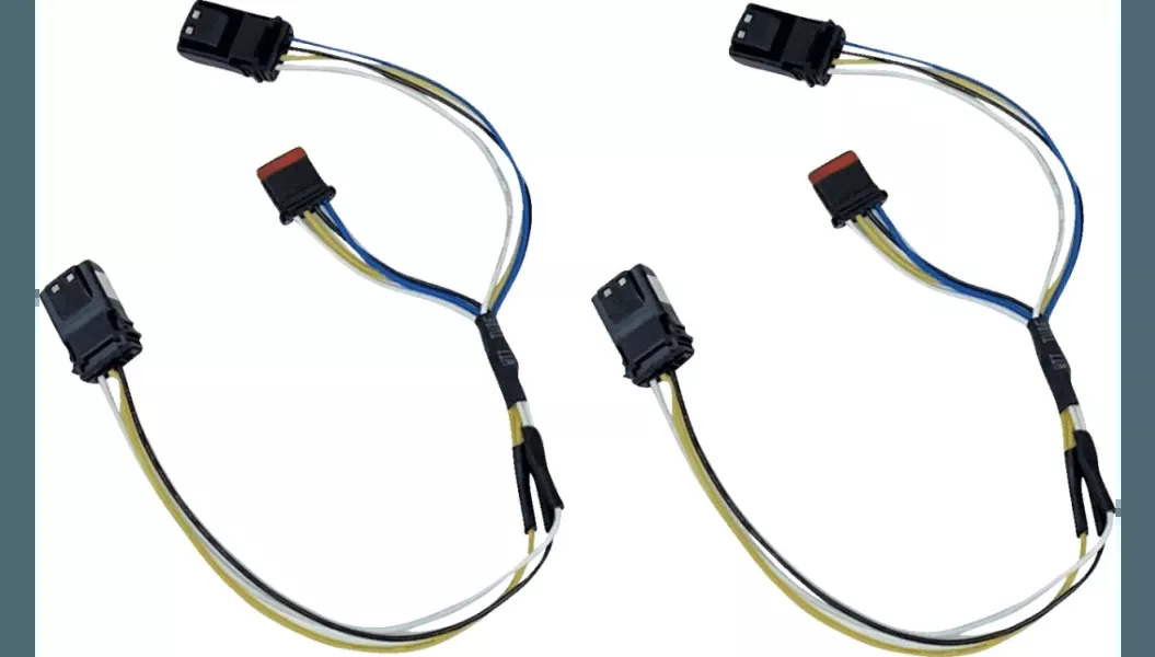 Custom Dynamics V2 Micro Bullet Wiring Adapters for '18-Up Harley Davidson Softail Models