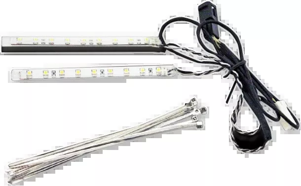 Custom Dynamics White LED Front Fairing Vent Light Kit 2014-2024 Harley Touring