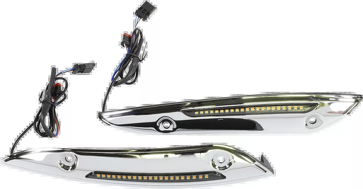 Custom Dynamics Windshield Trim – Chrome – CD-RG-WT-AW2-C
