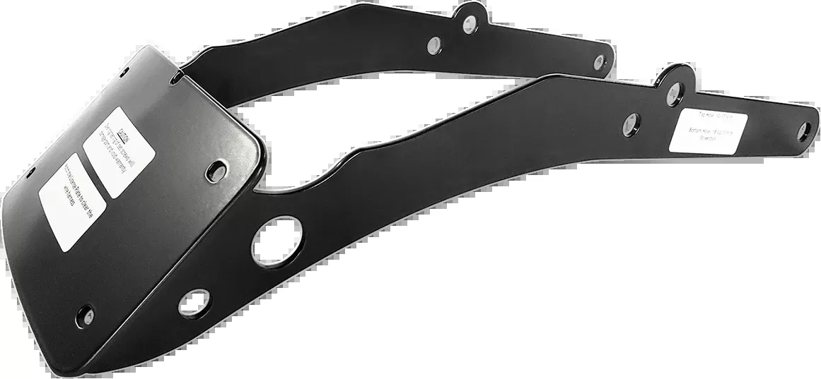 Cycle Visions Black Motorcycle License Plate 2012-2021 Harley Softail Models