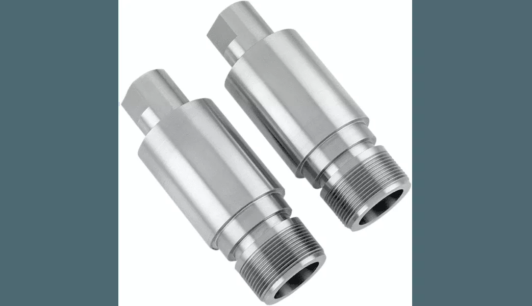 Cycle Visions Chrome Fork Tube Extensions – 49 mm Diameter – Extends +2″