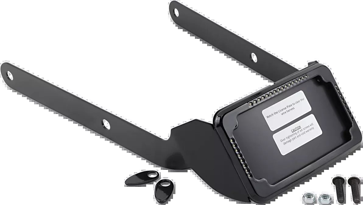 Cycle Visions Curved LED License Plate Frame 2012-2017 Harley Softail Models