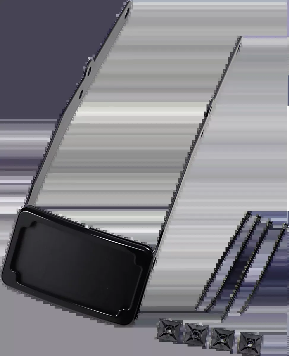 Cycle Visions Motorcycle License Plate Frame Kit 2012-2017 Harley Softail Models