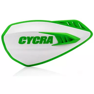 Cycra 1CYC-0056-241 Cyclone MX Handguards White/Green