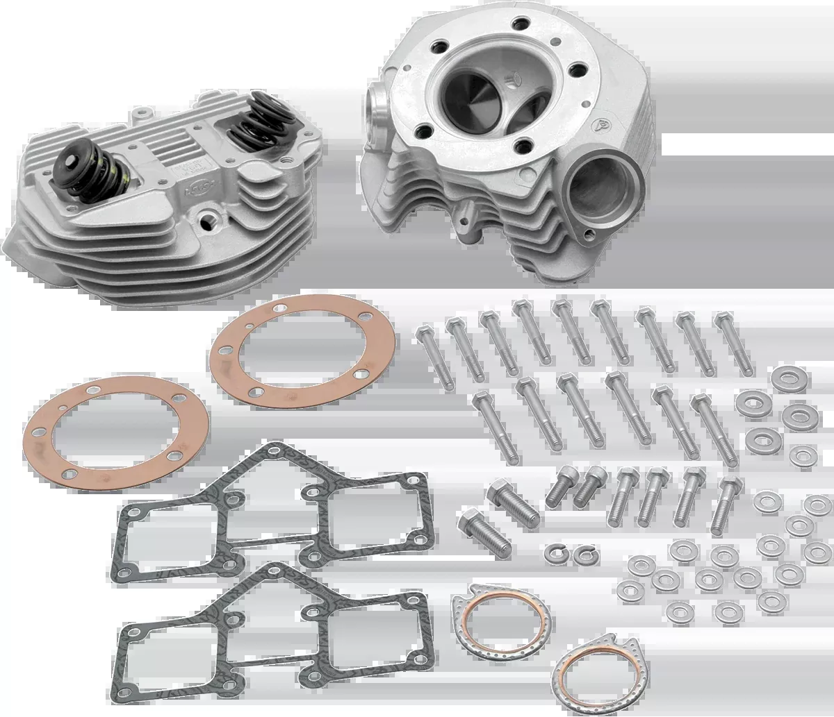 Cylinder Head Kit – Super Stock – Dual Plug – O-Ring Style – Big Twin