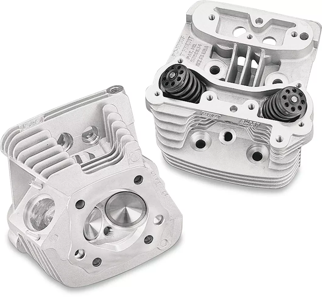 Cylinder Head Kit – Super Stock™ – Natural – Evolution Big Twin ’88-’99
