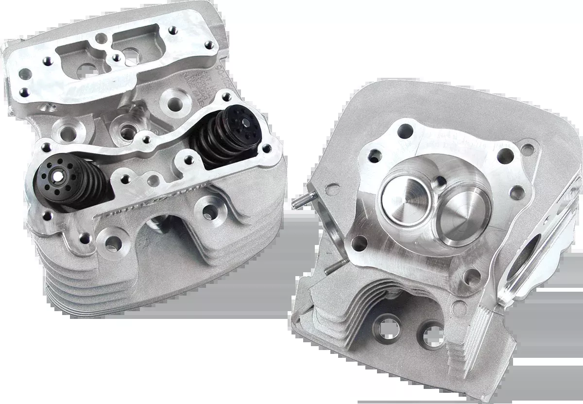 Cylinder Heads – Super Stock – 89 cc – Silver – Twin Cam