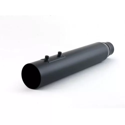 D&D Billet Cat Ghost Pipe for 2017-2025 Harley Touring - Black