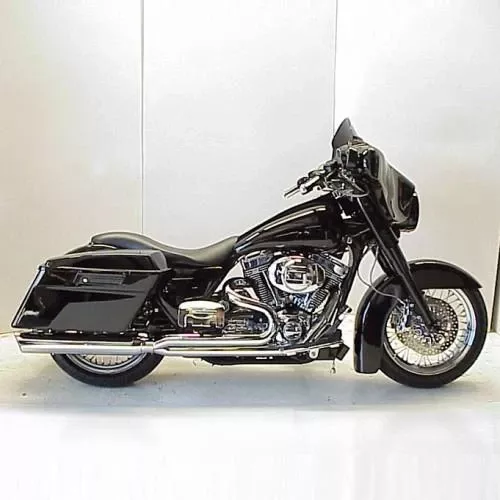 D&D Exhaust 2 into 1 Boarzilla Exhaust for '07-08 Harley-Davidson Touring (Choose Options)