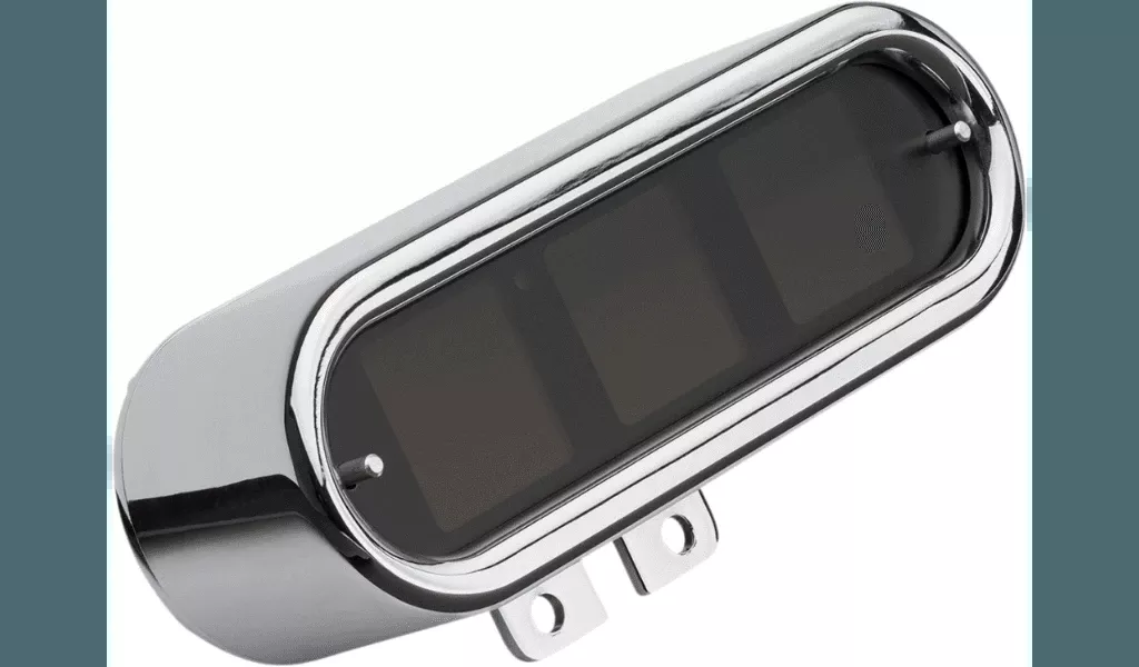 Dakota Digital MLX-9000 Series Gauge for '14-23 Harley Davidson Touring, '11-23 Softail, '12-17 Dyna - Chrome Oval