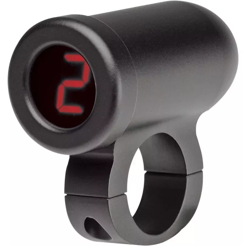 Dakota Digital PGR-1100-K-R Black Red LED Auto Programming Gear Indicator 1″ Bar