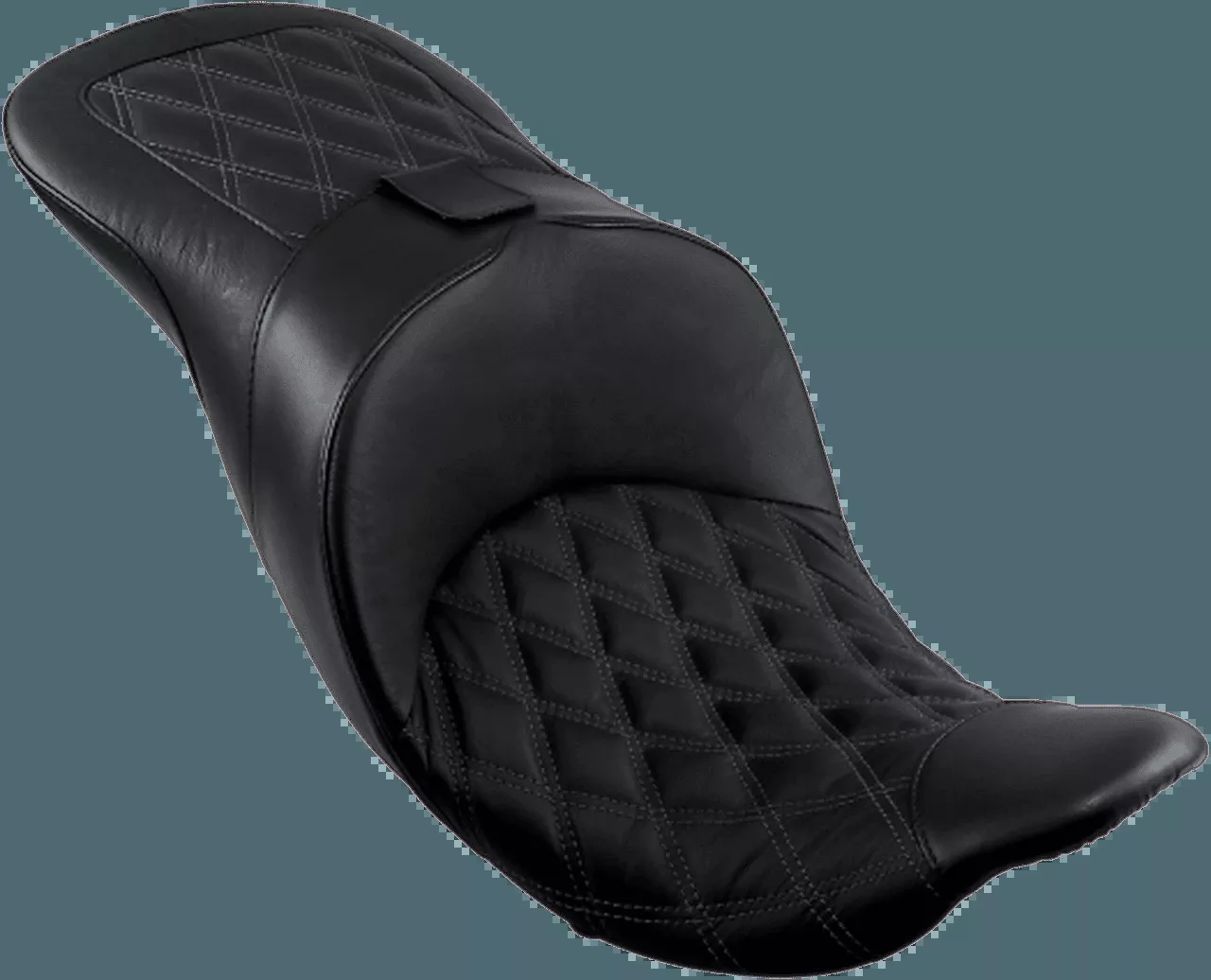 Danny Gray TourIST 2-Up Seat for '08-Up Harley Davidson Touring Models - Diamond Stitch (Not for '24-Up FLHX/FLTR Models)