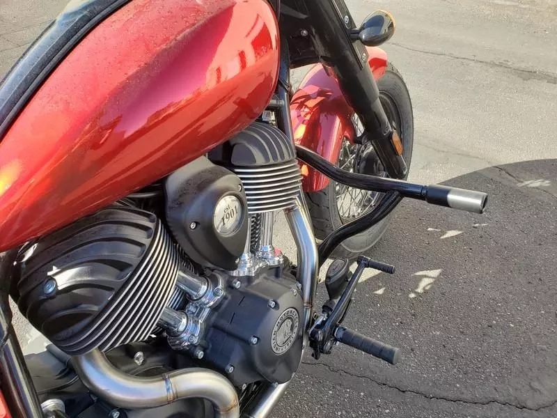 Dean Speed Highway Bar & Rear Slider/Footrest Combo Kit for '22-Up Indian Chief